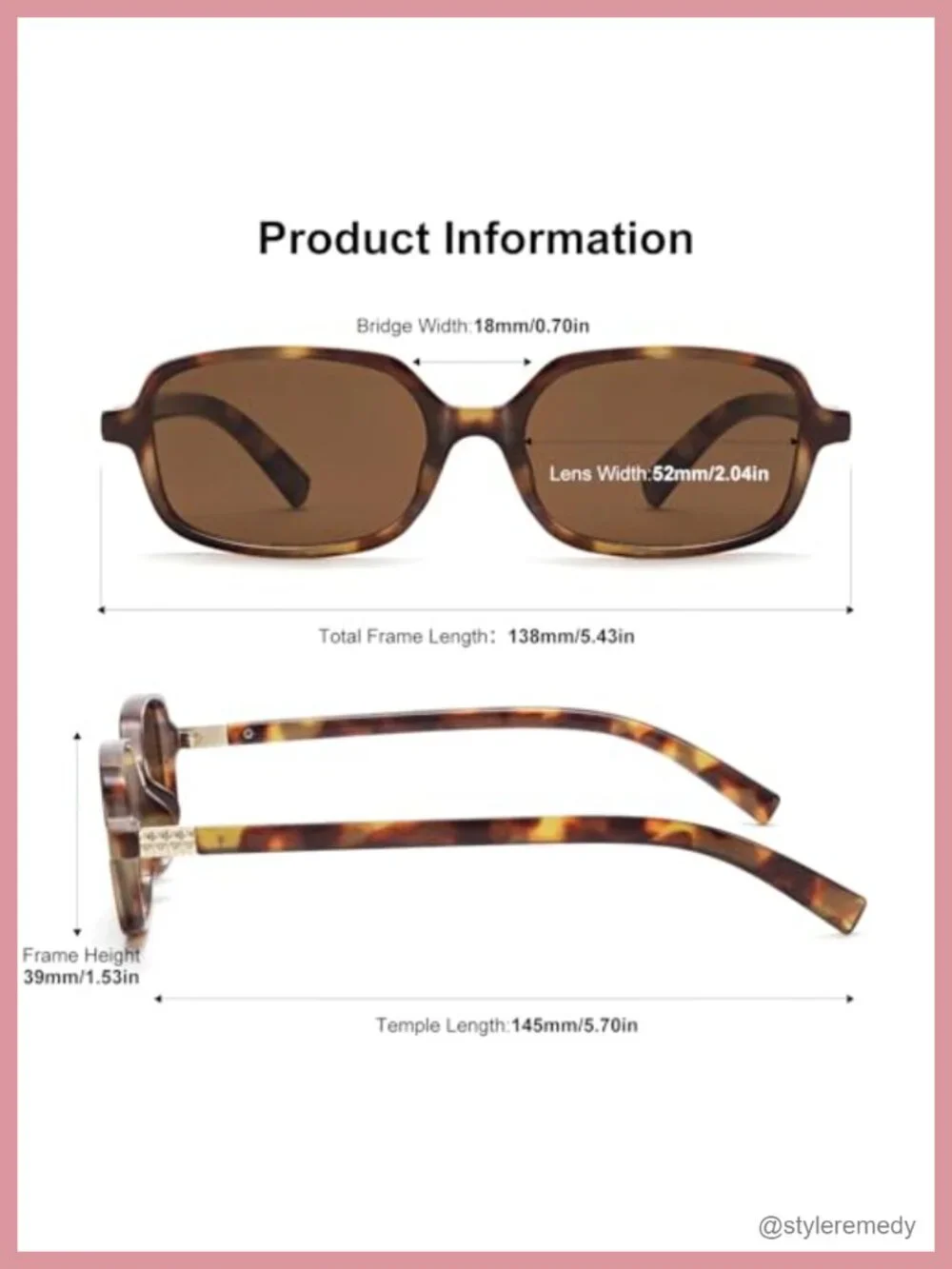 Trendy Rectangle Sunglasses for Women Men Retro 90s Square Shades Y2K UV